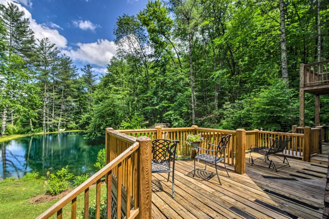 Serene Todd Getaway With Private Pond And Creek Views! Dış mekan fotoğraf