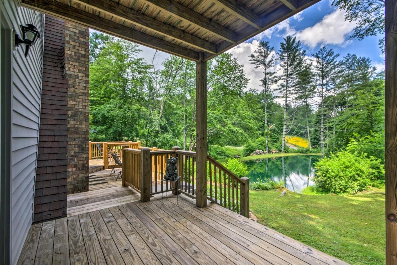 Serene Todd Getaway With Private Pond And Creek Views! Dış mekan fotoğraf