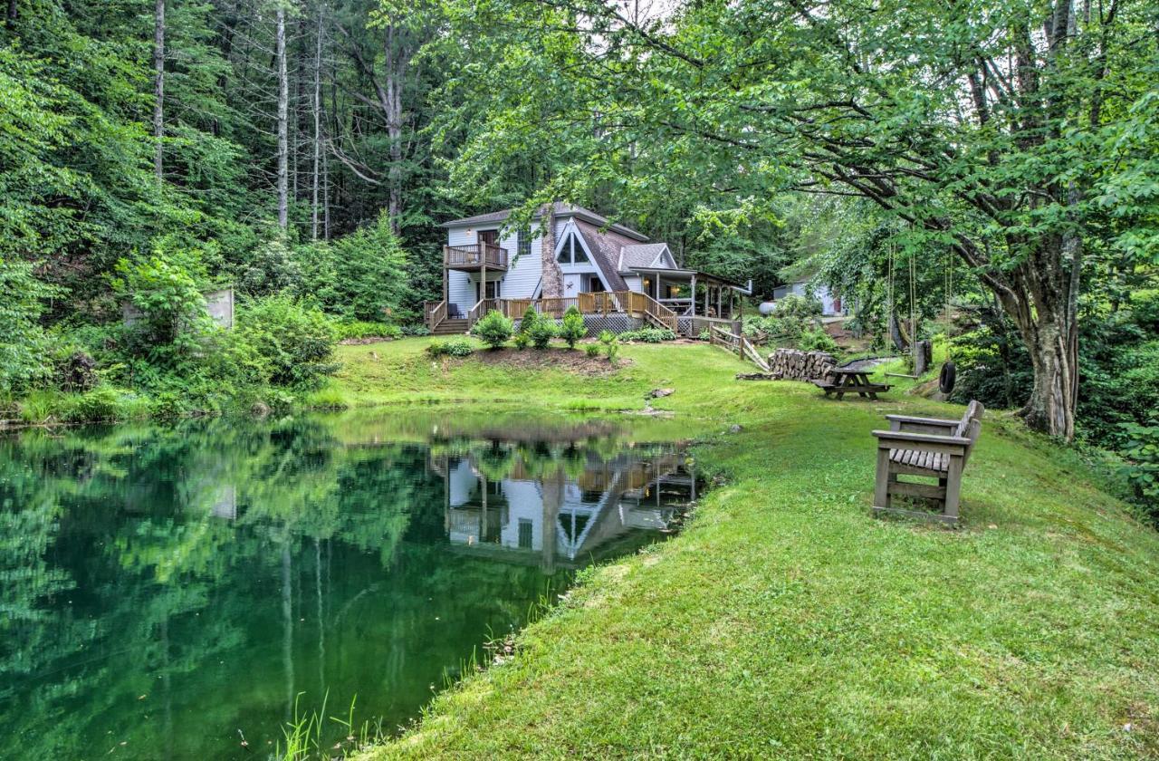 Serene Todd Getaway With Private Pond And Creek Views! Dış mekan fotoğraf